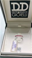 Ringe Davite & Delucchi Dame CLASSIC LINE in Weißgold Rubino 0.35 Ct AA032369RB - AA032369RB